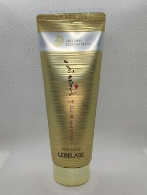 Lebelage Heeyul 24k Gold Peel Off Mask 5.07oz 150ml Korean Skincare Facial NEW